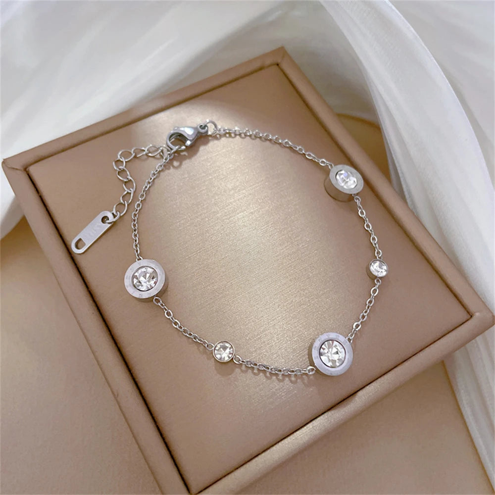 Pulseira Cristal Charme