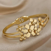 Pulseira Flores de Ouro